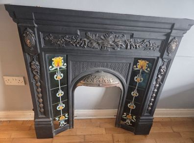 Cast Iron Fireplace Surround