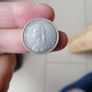 1887 UK Silver Shilling Coin Image 2