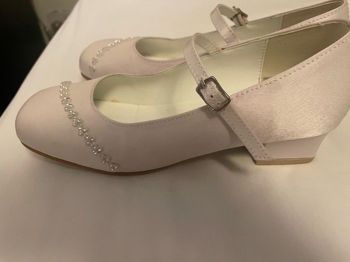 Communion Dress Age 8 /9 with shoes size 3