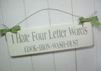 Handmade Plaque 