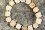Handmade White Agate Bracelet
