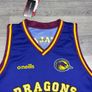 New Oneills Catalan Dragons Basketball Vest Jersey Shirt Mens XL Image 2