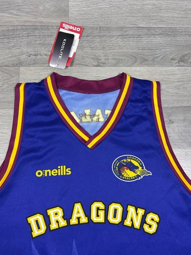 New Oneills Catalan Dragons Basketball Vest Jersey Shirt Mens XL