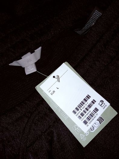 H&M satin trousers
