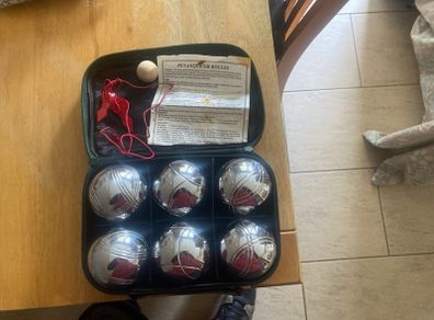 Boules Set for sale virtually brand new