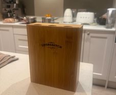 Wooden mixed spice box