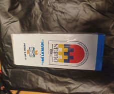 Vintage 1988 Dublin Millennium Glass Milk Bottle in Original Box - Premier Dairies