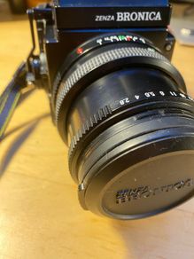 Bronica etrsi medium format camera