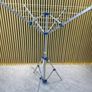 NEW SALE | Rotary Washing Line Foldable | 4 Arms 16M Large Drying Area | Free Standing Aluminium Camping Clothes Airer Image 3