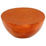 Coffee Table Hammered Aluminium 70x30 cm Copper Image 4