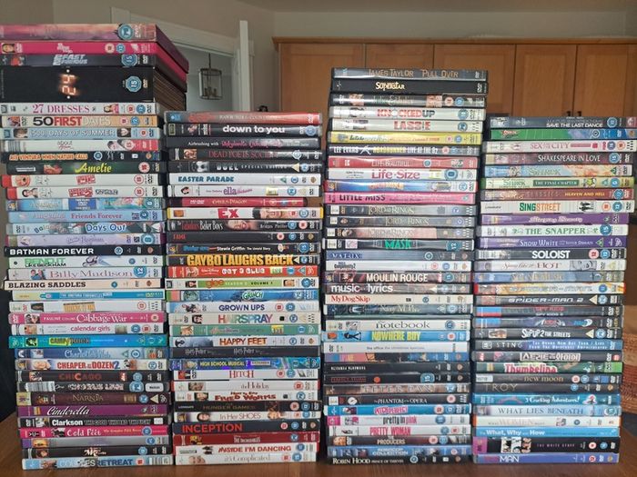 Huge Mixed DVD Collection - 130+ Titles (Films, TV & Family Favourites)