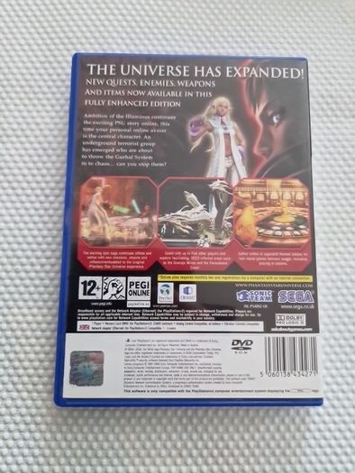 Phantasy Star Universe Ambition of the IIluminus PlayStation 2 Ps2 Games Original