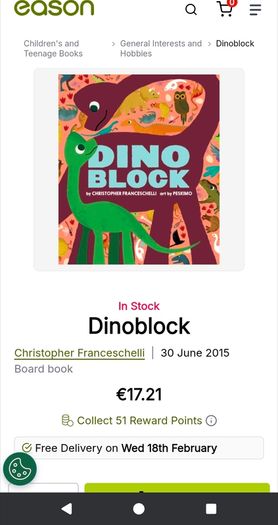 Dino Block book