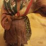 Vintage 70's Handmade Santons Terracotta "Old Lady" Doll/Figurine Image 3