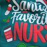 'Santa's Favorite Nurse' Xmas Sweatshirt Image 3