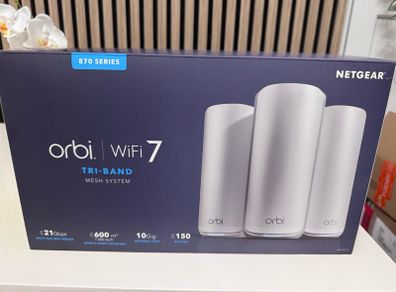 Netgear Orbi WiFi 7 Mesh 10G uplink 2.5link brand new