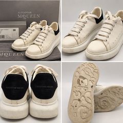 Alexander McQueen Oversized Runway Trainers WhitenBlack EU 38 Box & Dust Bag