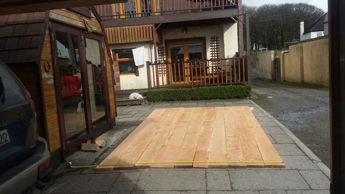 Douglas fir for trailer floor etc
