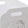 Bathroom Storage Cabinet Floor Standing Waterproof Organizer Rack Book Shelf White Robust Bathroom Furniture for Living Room Bedroom, Kitchen Hallway Silm Tall Cupboard Home Store-H80 xW30x D22cm (FREE POSTAGE) Image 3