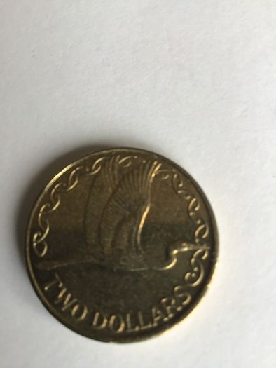 New Zealand coin 2 Dollars