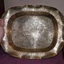 Antique solid brass Chinese bowl with Dragon design Image 7