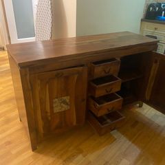 solid wood sideboard