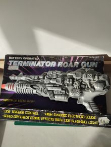 working Battery Operated TERMINATOR ROAR GUN Loud