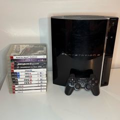 PS3 Backwards Compatible 60gb 12 Games