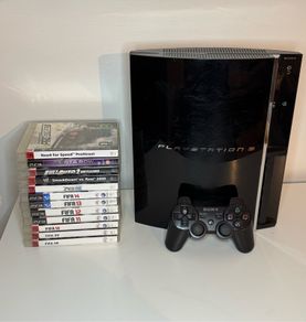PS3 Backwards Compatible 60gb 12 Games