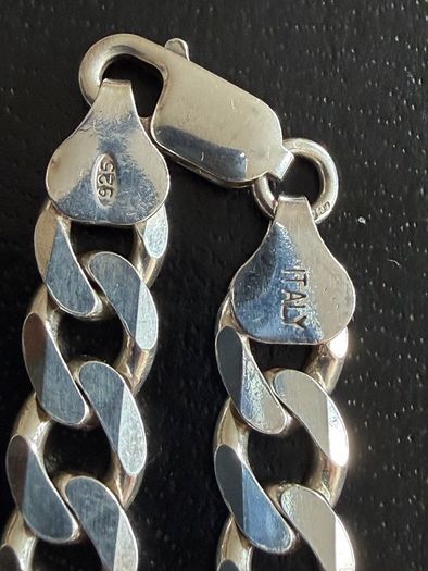 silver necklace