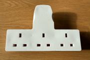 Multi plug extension socket, 3 way plug adapter, triple adapter plug extension socket