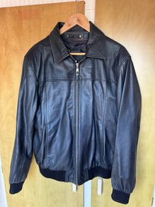 Genuine Leather Jacket Size Large