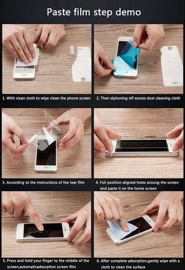 Tempered Glass Screen Protector For iPhone 5 5S 5c HD Protective Film