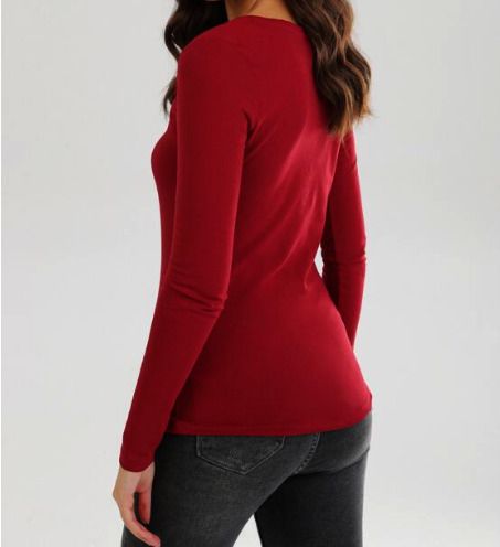 BNWT Lovely Wine Red Top size 12