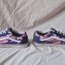 vans old skool multi paint Size 6 eu 37 blue I'm great condition Image 6