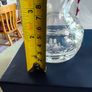 SET OF 2 BOXED Vintage Waterford Crystal Violet Vases. Image 8
