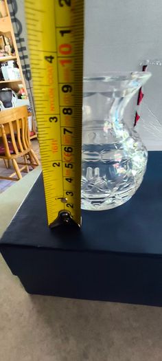 SET OF 2 BOXED Vintage Waterford Crystal Violet Vases.