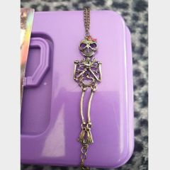 Metal Skeleton Bracelet - nice gift not only for Halloween