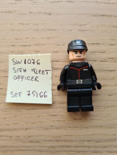 lego sw1076 sith fleet officer, set star wars 75266