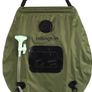 Premium 20L Solar Heating Camping Shower Water Bag For Hot Water With Temperature Thermometer 45 Degrees C Removable Hose On/Off Head For Camping Hiking Bathing Summer Garden Shower 5 Gallons Image 2