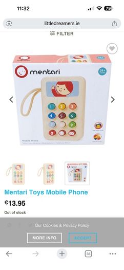 Mentari wooden mobile phone
