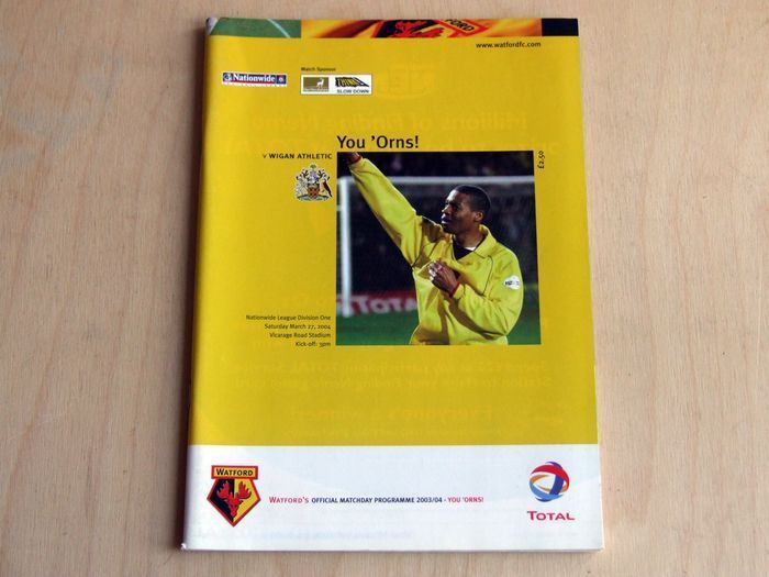 Watford Football Club programmes