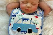 doll. Full silicon baby boy doll