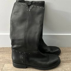 Geox flat tall boots