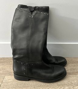 Geox flat tall boots