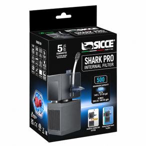 SICCE Shark PRO 500 Internal Filter, 500 l/h - (40-140L) Fresh & Marine