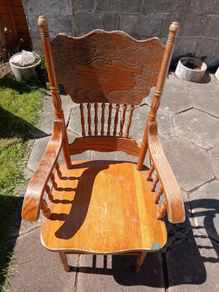 Highback solid chairs (great for upcycling)