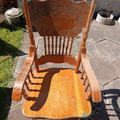 Highback solid chairs (great for upcycling)