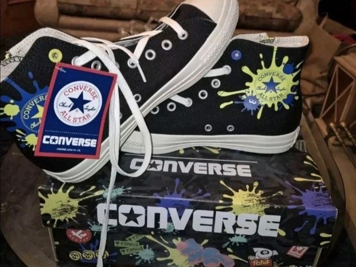 Converse Splatoon 3 All Star Chuck Taylor black sneakers Nintendo Limited 2024