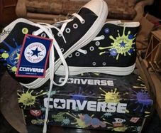 Converse Splatoon 3 All Star Chuck Taylor black sneakers Nintendo Limited 2024